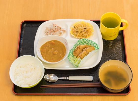 昼食の写真